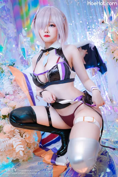 Arty Huang - FGO Mash racing suit [22P] nude cosplay leaked 539947