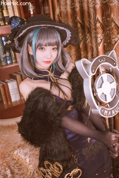 宫本桜(宫本樱樱饼) - 柴郡旗袍 音乐绚烂CaitSith nude cosplay leaked 420518