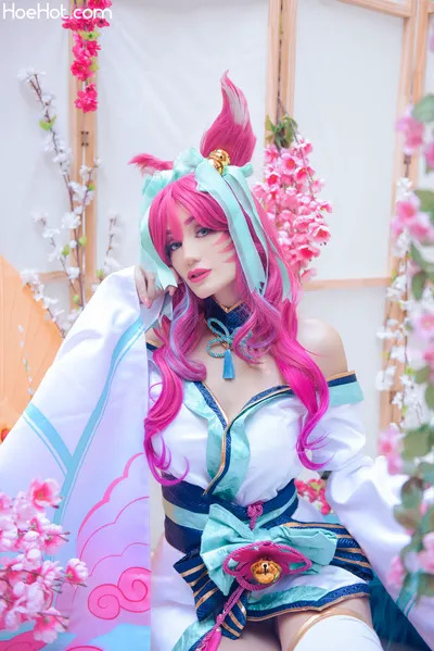 Sophie Valentine - Ahri Blossom Spirit nude cosplay leaked 555652