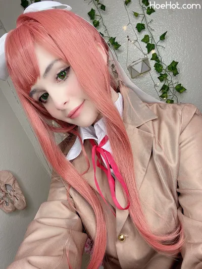 ItsCandyCloud - Monika nude cosplay leaked 270568