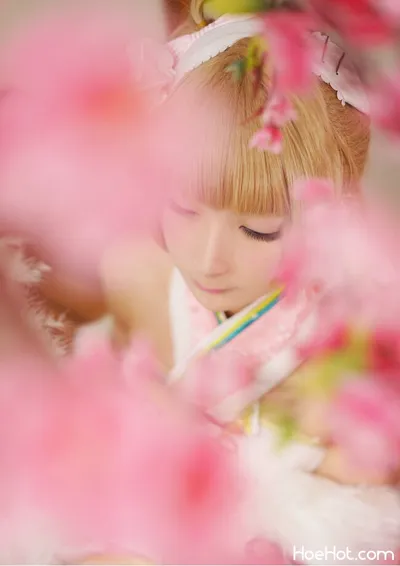 HaoGe - Kotori kimono nude cosplay leaked 115450