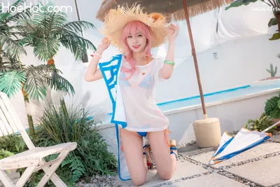 Sooflower (수련수련) - Tamamo Summer nude cosplay leaked 391686