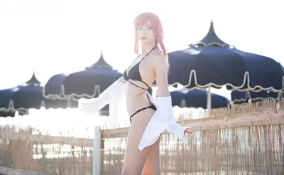 Himeecosplay - Makima bikini nude cosplay leaked 342314