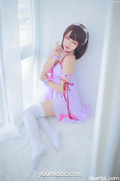 您的蛋蛋 NO.017 [YouMi尤蜜] 2020.12.17 睡衣派对加藤惠 nude cosplay leaked 513958