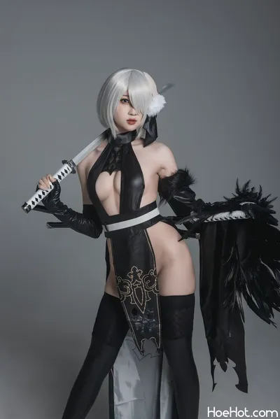 瓦斯塔亚小龙虾 - 2B Ninja nude cosplay leaked 334820