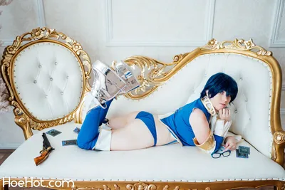 Usatame Naoto in Coronet Armor nude cosplay leaked 383093