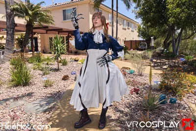 [VRCosplayX] Angel Youngs - Violet Evergarden A XXX Parody nude cosplay leaked 247365