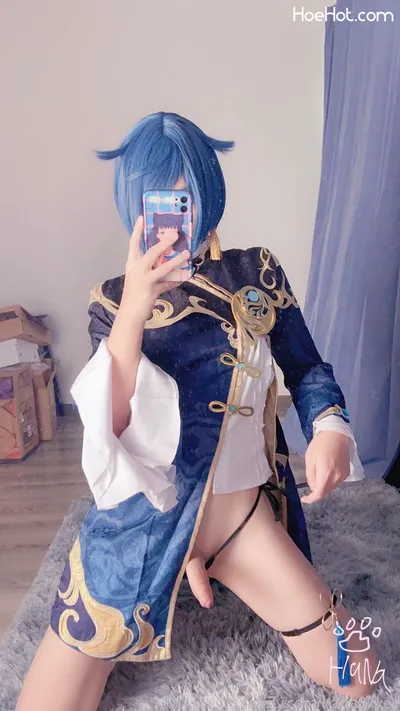 NyaruShiro - XingQiu nude cosplay leaked 405735