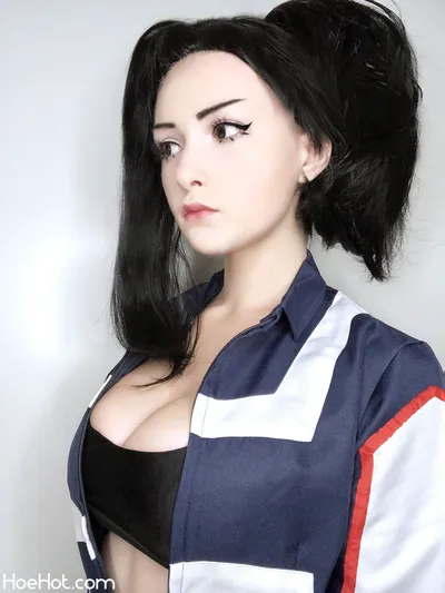 Nikachi  - Momo Yaoyorozu nude cosplay leaked 605911