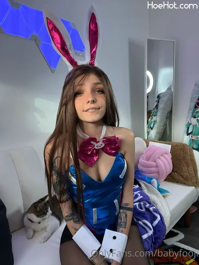 Babyfooji - Bunny D.Va nude cosplay leaked 170796