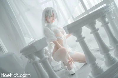 蠢沫沫 - 2B 白婚纱 nude cosplay leaked 566765