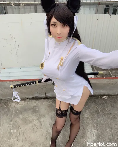 Nickycoser - Atago nude cosplay leaked 456789