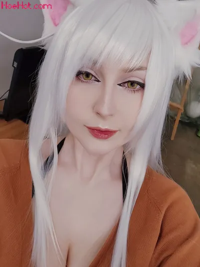 Catziilla - Black Hanekawa nude cosplay leaked 772