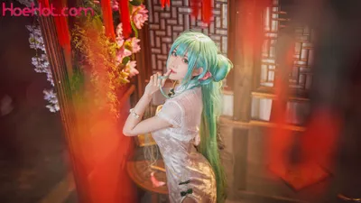 Shika小鹿鹿 - 初音 韶华 nude cosplay leaked 264