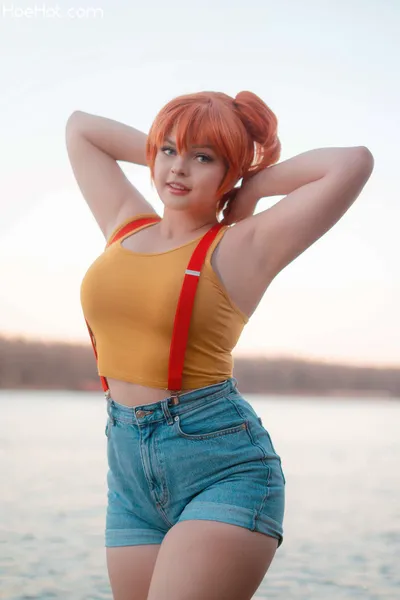 Okicospi - Misty nude cosplay leaked 270297