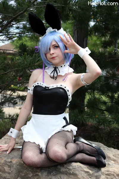 Melondoki - Bunny Rem nude cosplay leaked 279775