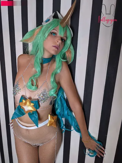 Lallu pyon - Soraka nude cosplay leaked 13297