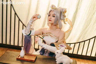 [许枳] 美丽的嫦娥 nude cosplay leaked 117010