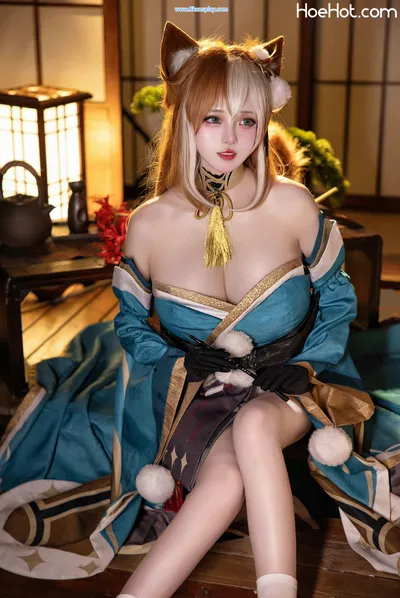 [凛子酱] 希娜小姐 Genshin Impact Hina (Gorou) nude cosplay leaked 242143