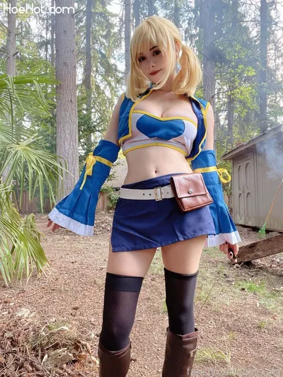 Sandykuroneko - Lucy Heartfilia nude cosplay leaked 601132