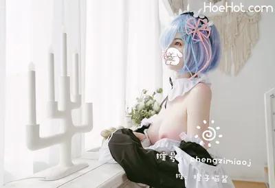 橙子喵酱 - 蕾姆 [35P] nude cosplay leaked 487248