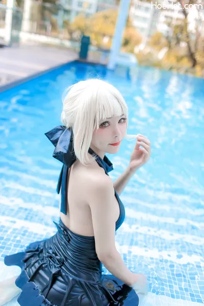 KitKat 9 - Saber Alter Swim Suit nude cosplay leaked 439021