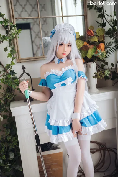 焖焖碳 - 小天鹅女仆 nude cosplay leaked 520999