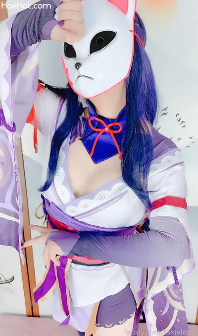 Yaxie Lotte (Fansly) ----------- Raiden Shogun nude cosplay leaked 358585