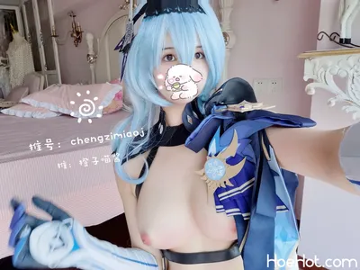 橙子喵酱 - 优菈 [49P] nude cosplay leaked 487864