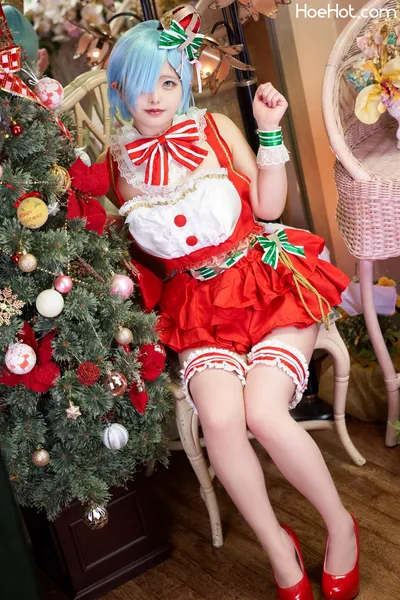 Itchika Red-Beryl - XMas Rem nude cosplay leaked 48236