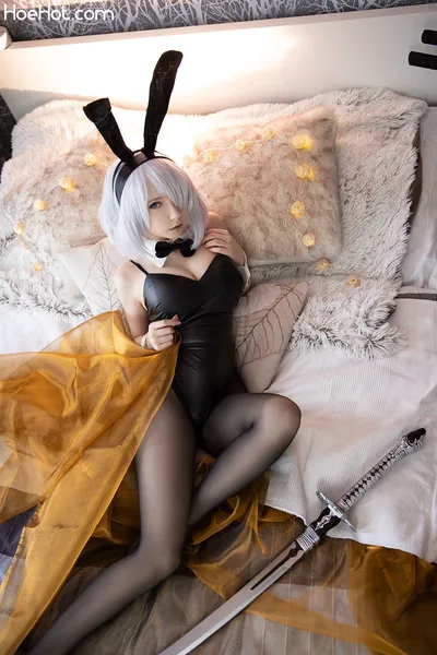 Bibi Nyan - Bunny 2B nude cosplay leaked 556907