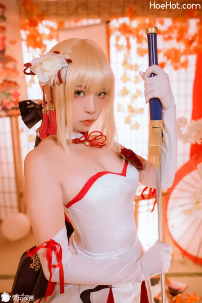 二佐Nisa Fate Saber nude cosplay leaked 506927