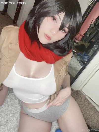 Kobaebeefboo - Mikasa nude cosplay leaked 456673