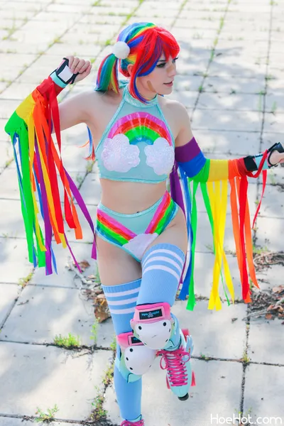 Meggii - Rainbow Dash nude cosplay leaked 151378