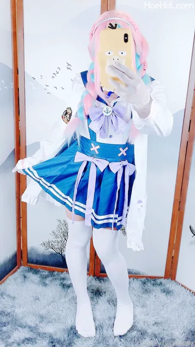 Yaxie Lotte (Fansly) ----------- Minato Aqua nude cosplay leaked 223620