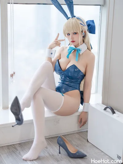 [Kokura Chiyo] Asuma Toki Bunny (Blue Archive) nude cosplay leaked 163742