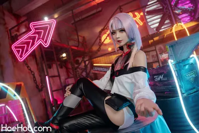 [爱老师_PhD] 赛博朋克 露西 Cyberpunk Lucy nude cosplay leaked 276012