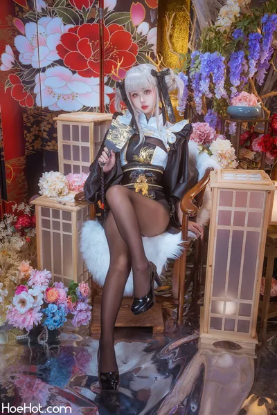 萌芽儿 - 白兔和服 nude cosplay leaked 45767