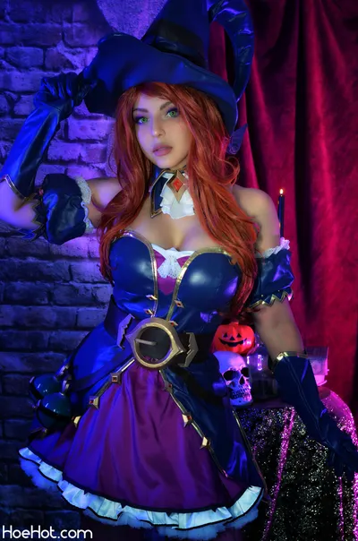 Shermie - Bewitching Miss Fortune nude cosplay leaked 482576