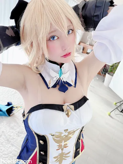 [林檎蜜紀] 性人…成人の日に💙☕️原神💙☕️ジン団長のえっちな更新 nude cosplay leaked 541211