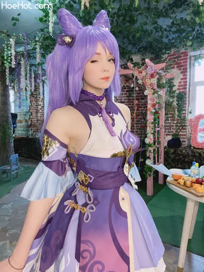 Caticornplay - Keqing nude cosplay leaked 465934