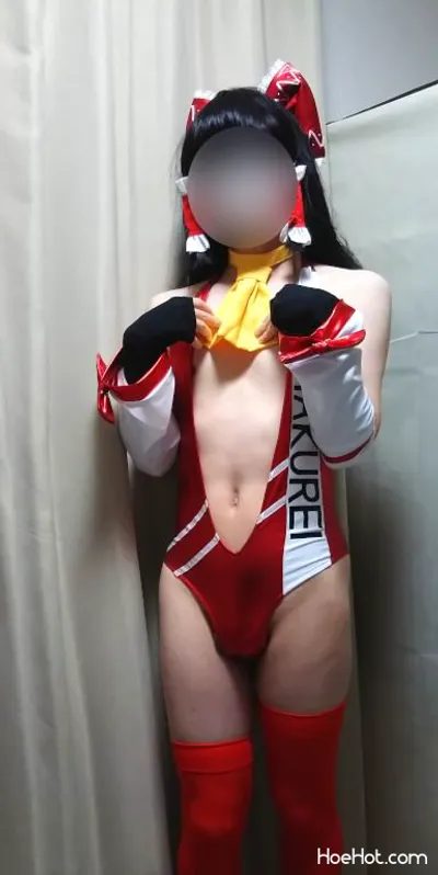 Hatarabu - Reimu hotel nude cosplay leaked 82962