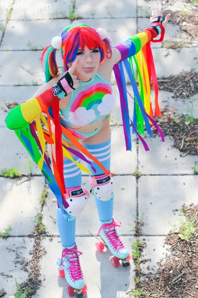 Meggii - Rainbow Dash nude cosplay leaked 151380