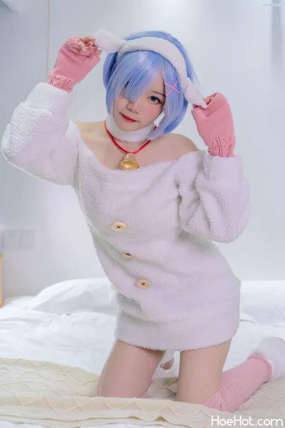 [王胖胖u] VOL.09 Rem 羔羊 Re:Zero Rem Lamb [18P-458MB] nude cosplay leaked 456271