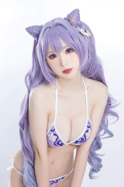 Misaki - Keqing nude cosplay leaked 539888