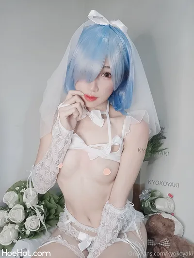 Kyokoyaki - Bride Rem nude cosplay leaked 115791