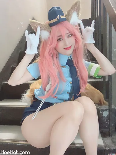 Konomi - Officer Tamamo nude cosplay leaked 292907