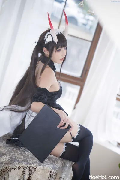 [阿包也是兔娘] NO.48 1月舰长 能代女仆 Azur Lane Noshiro Maid nude cosplay leaked 447847