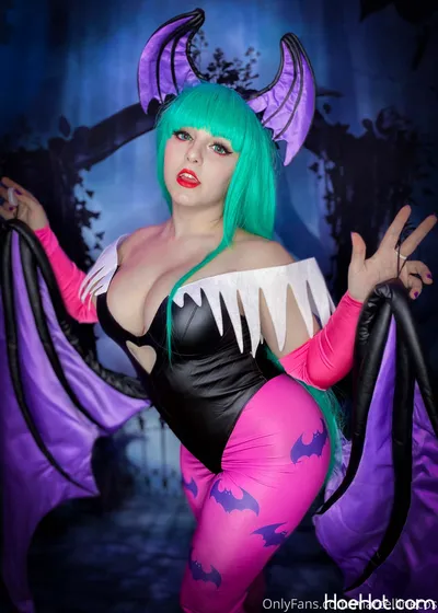 Marcelline Cos - Morrigan nude cosplay leaked 355683