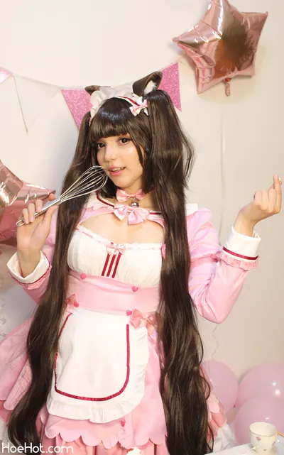 Lia Wink - Chocola (Nekopara) nude cosplay leaked 288717